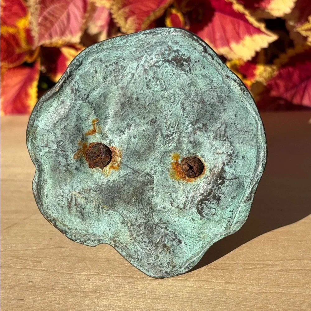 Vintage Japanese Bronze Frog Spill Holder